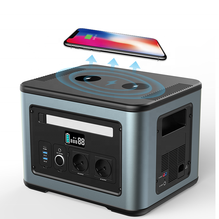 High Capacity Portable Power Station 2500W/3000W Outdoor Backup Energy Storage With LiFePO4 Battery