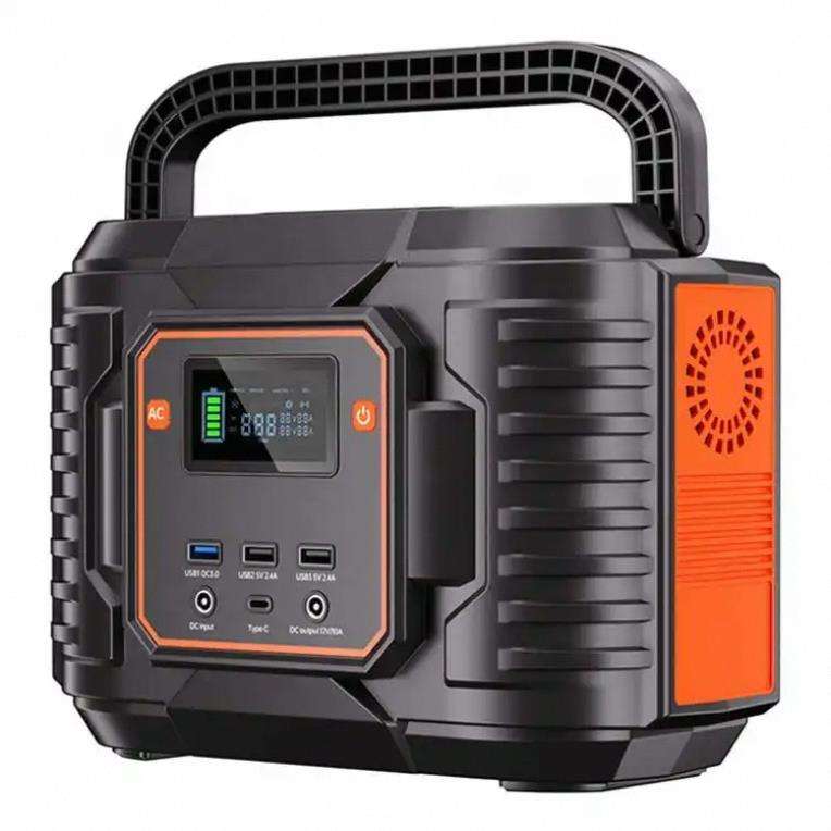 Portable Power Station 72000mAh 266.4Wh – 300W (Max 350W) Outdoor Generator with Pure Sine Wave, Wireless Charging, LED Light & Multiple Safety Protections