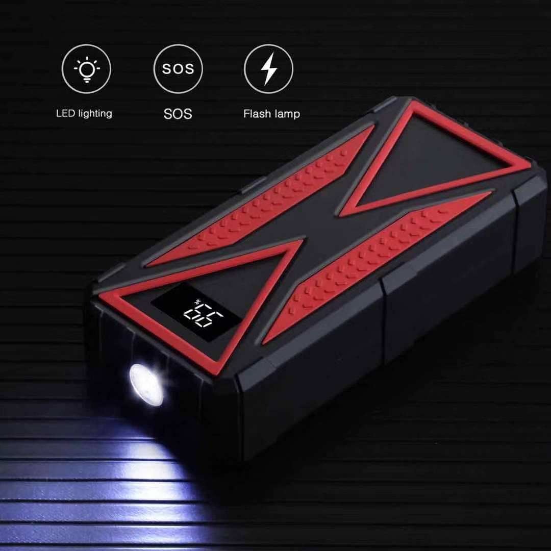 Portable Car Jump Starter 2000A Peak 21800mAh Battery Pack – 12V Gas & Diesel Engine Booster Power Bank