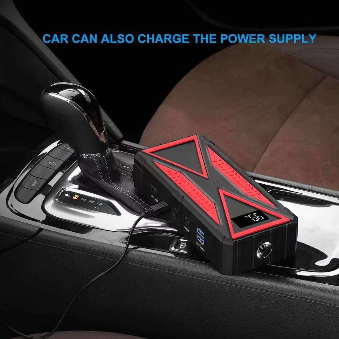Portable Car Jump Starter 2000A Peak 21800mAh Battery Pack – 12V Gas & Diesel Engine Booster Power Bank